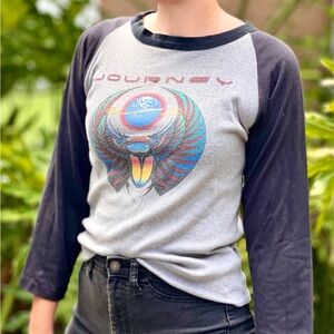 Rock band JOURNEY authentic Vintage tshirt 80s concert t shirt memorabilia